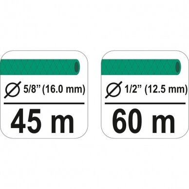 Būgnas laistymo žarnai be ratukų 45m. 1