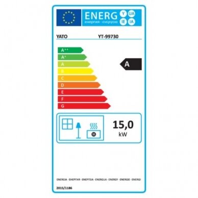 Dujinis šildytuvas su reduktoriumi 15kW 4