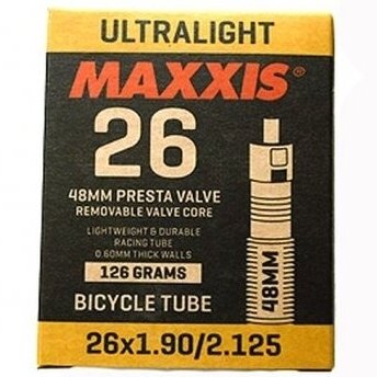 Dviračio kamera MAXXIS 26" x 1.90/2.125 PRESTA 48 mm RVC