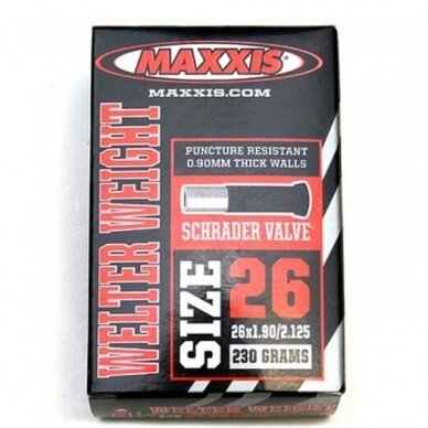 Dviračio kamera MAXXIS 26" x 1.90/2.125 SCHRADER