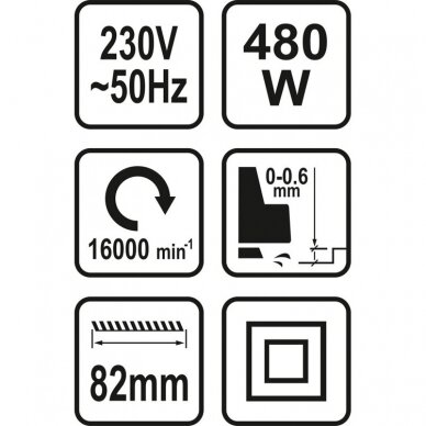 Elektrinis oblius 480W 1