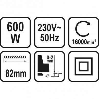 Elektrinis oblius 600W 3