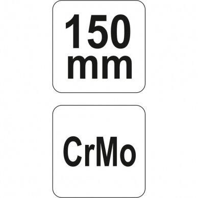 Replės fiksuojamos tiesios L-150mm 3