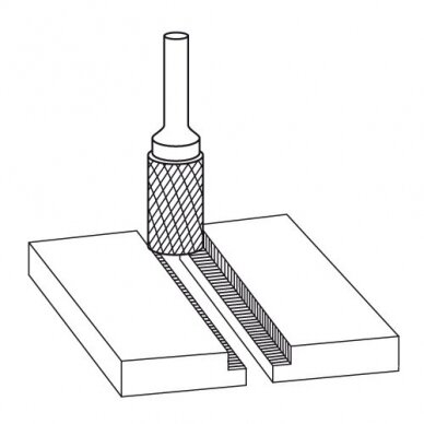 Freza cilindro formos 12x25 6mm B1225D 2