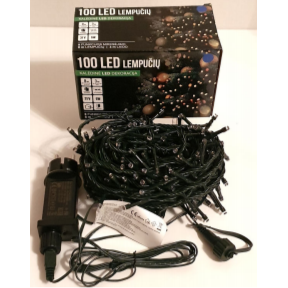 Girlianda 100LED 8 funkcijos Mėlyna 1