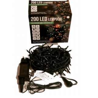 Girlianda 200LED 8 funkcijos Balta 1