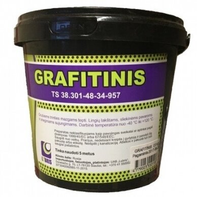 Grafitinis tepalas 4.5kg