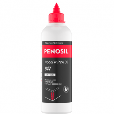 Klijai medienai PENOSIL WoodFix PVA D3 647 500ml.