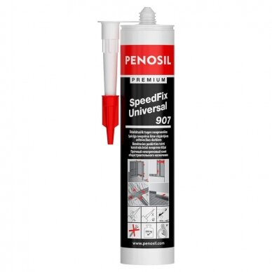 Premium SpeedFix Universal 907 PENOSIL universalūs statybiniai klijai 310ml.