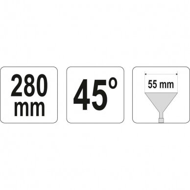 Replės skardos lankstymui 45° L-280mm 2