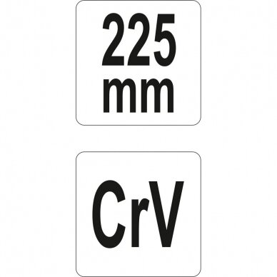 Replės stūmoklių žiedams 225mm 3