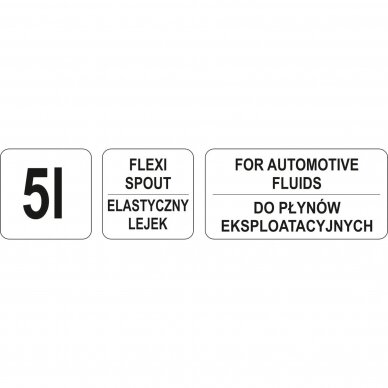 Skysčio užpylimo indas 5l 1