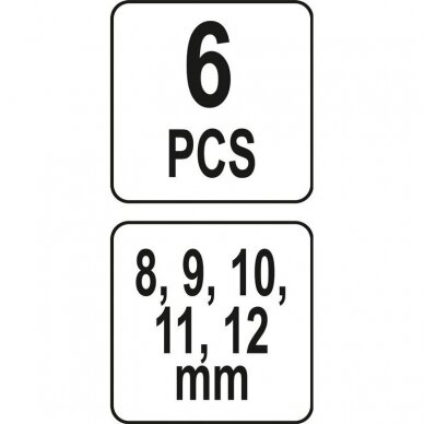 Specialus santechninis raktas su galvutėmis 180° 5