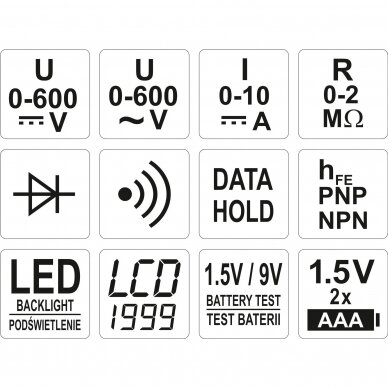 Testeris 0-600V 2