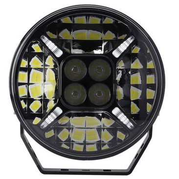 Žibintas priekinis LG LED 9/36V 120W/12200lm su gabaritu