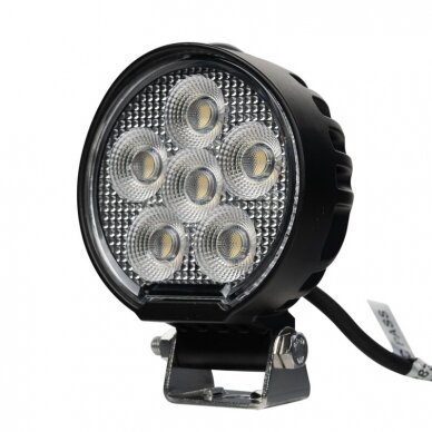 Žibintas darbinis OSRAM 24LED 10/30V 24W apvalus 1