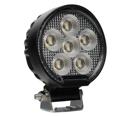 Žibintas darbinis OSRAM 24LED 10/30V 24W apvalus 2