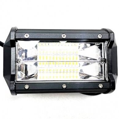 Žibintas LED 12/24V 72W 130x80mm