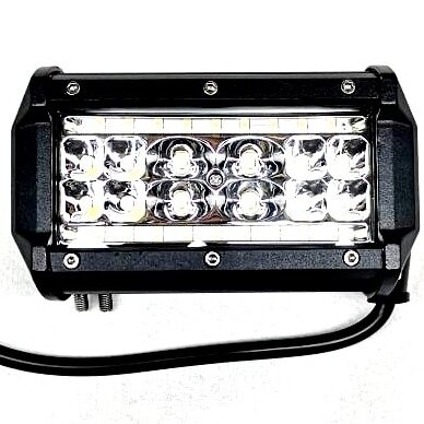 Žibintas LED 12/24V 84W 130x80mm