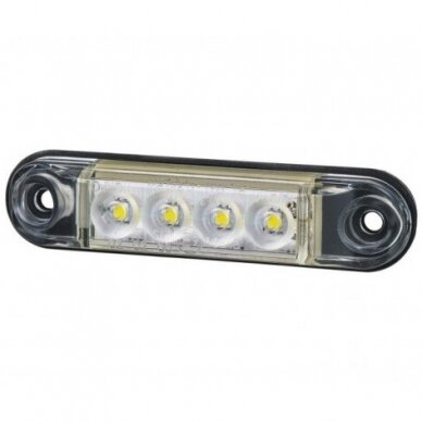 Žibintas LED 12/24V baltas